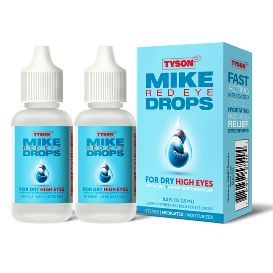 Tyson Mike Red Eye Drops - 2 Pack
