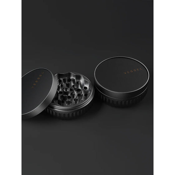 Vessel Mill - 3 Piece Aluminum Grinder - Blackwood