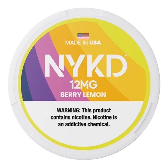 NYKD Berry Lemon Nicotine Pouches - 5 Pack