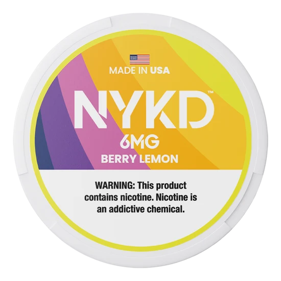 NYKD Berry Lemon Nicotine Pouches - 5 Pack