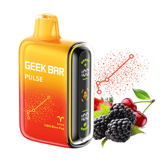Geek Bar Pulse 15000 Puffs Disposable Vape - OMG Blow Pop