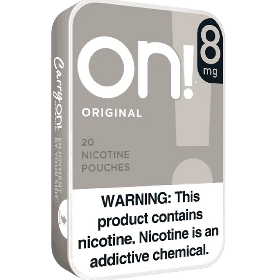 ON! Original Nicotine Pouches (5 Pack) - 8mg