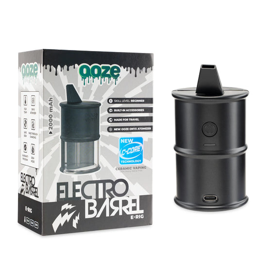 Ooze Electro Barrel E-Rig C-Core - 2000 mAh - Panther Black