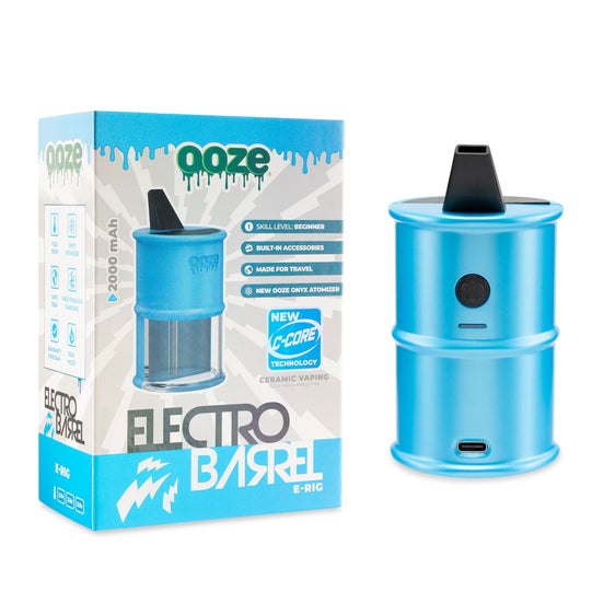 Ooze Electro Barrel E-Rig C-Core - 2000 mAh - Arctic Blue