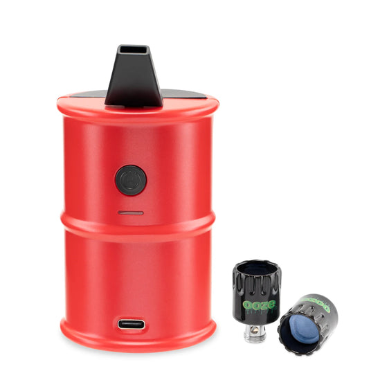 Ooze Electro Barrel E-Rig C-Core - 2000 mAh - Ruby Red