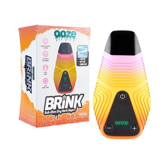 Ooze Brink - 1800 MAh Dry Herb Vaporizer - Sunshine