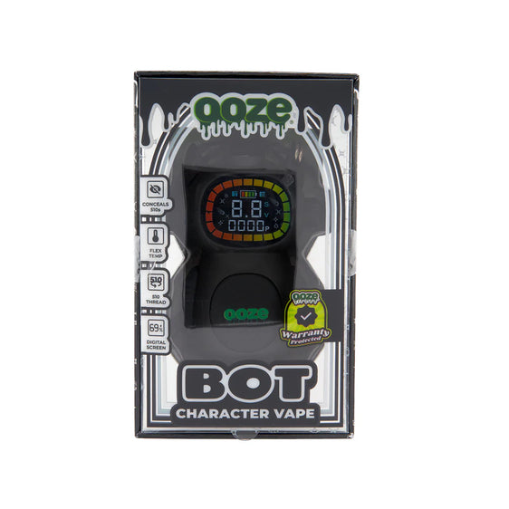 Ooze Bot Character Vape - 510 Battery - Panther Black