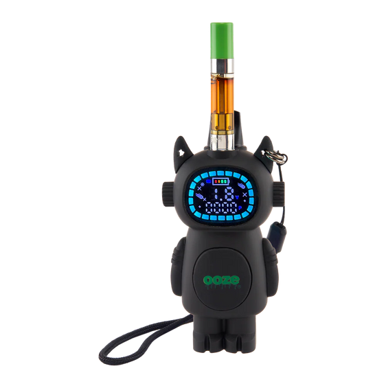 Ooze Bot Character Vape - 510 Battery - Panther Black
