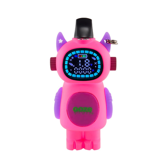 Ooze Bot Character Vape - 510 Battery - Atomic Pink