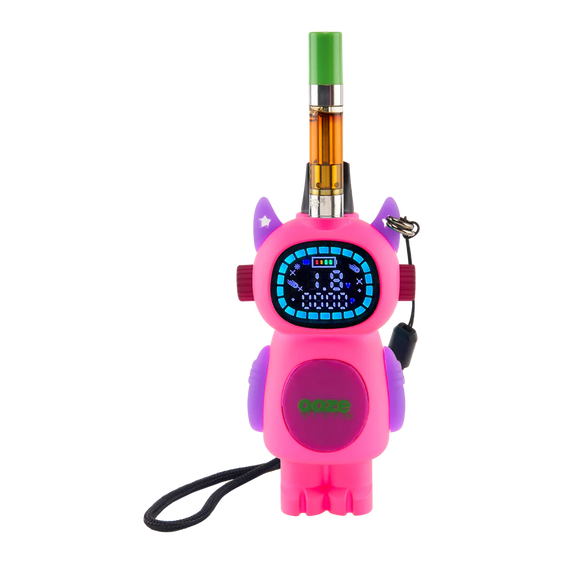 Ooze Bot Character Vape - 510 Battery - Atomic Pink