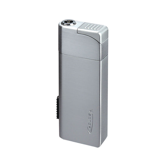 Vector Optimus Soft Flame Lighter - Chrome Satin