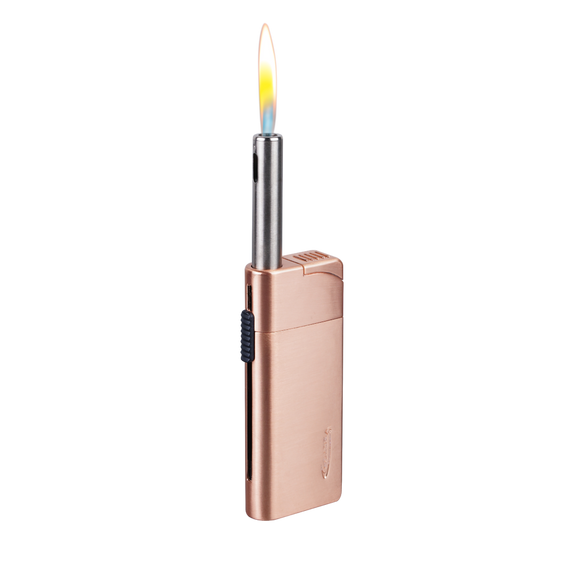 Vector Optimus Soft Flame Lighter Copper Gold Satin