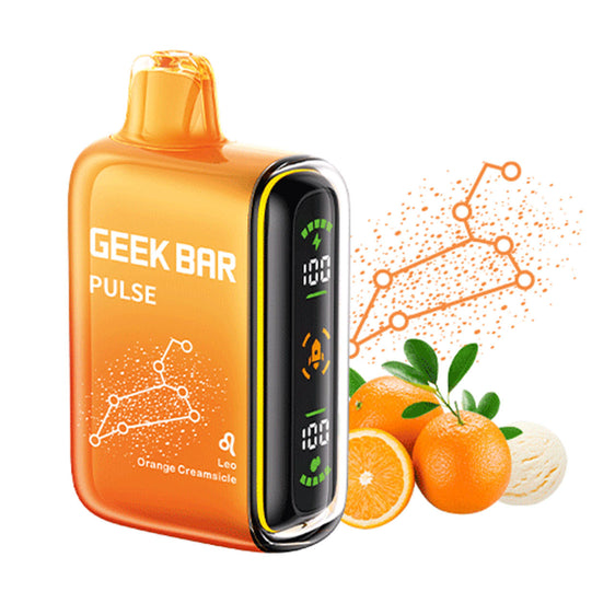 Geek Bar Pulse 15000 Puffs Disposable Vape - Orange Creamsicle