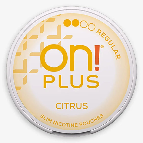 ON! Plus Nicotine Pouches Citrus - 5 Pack