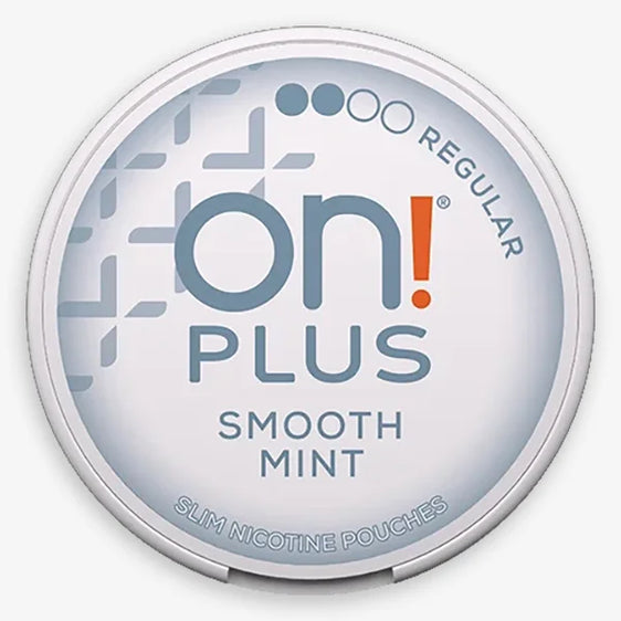 ON! Plus Nicotine Pouches Smooth Mint - 5 Pack - 6mg