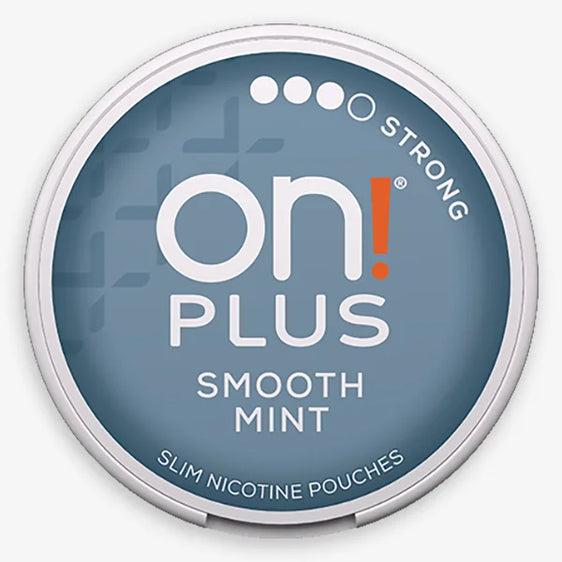 ON! Plus Nicotine Pouches Smooth Mint - 5 Pack - 9mg