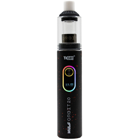 Yocan Orbit 2.0 Concentrate Vaporizer - Black Red Spatter