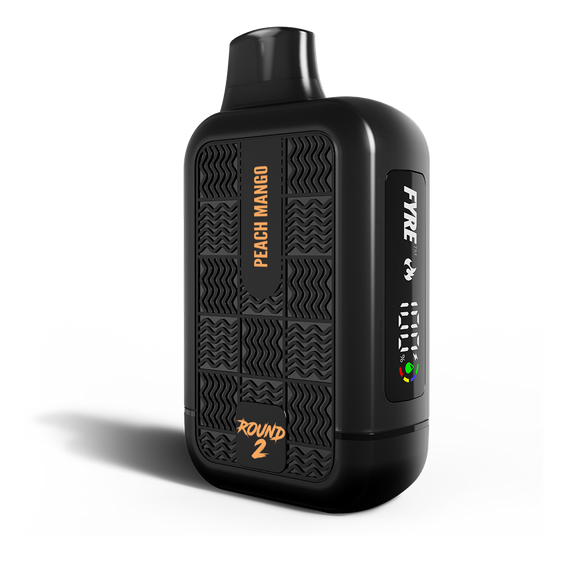 Tyson 2.0 Round 2 7500 Puff Disposable Vape - Peach Mango