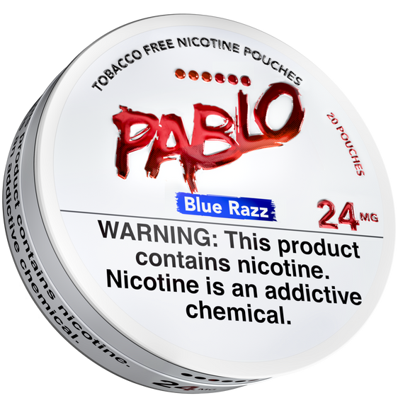 Pablo Nicotine Pouches Blue Razz - 5 Pack
