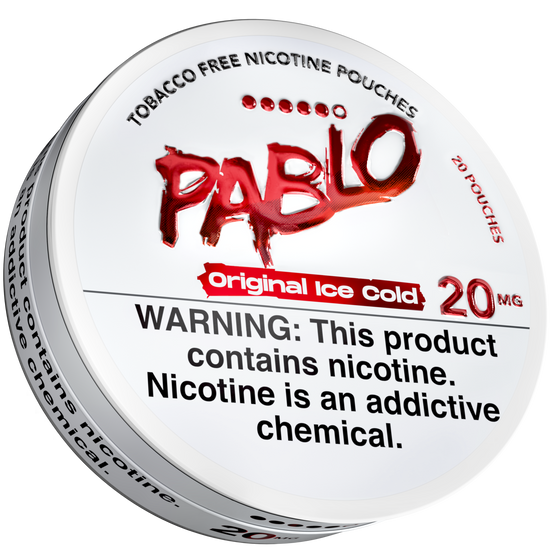 Pablo Nicotine Pouches Original Ice Cold 20MG - 5 Pack