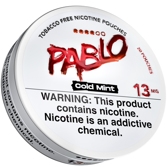 Pablo Nicotine Pouches Cold Mint - 5 Pack - 13mg