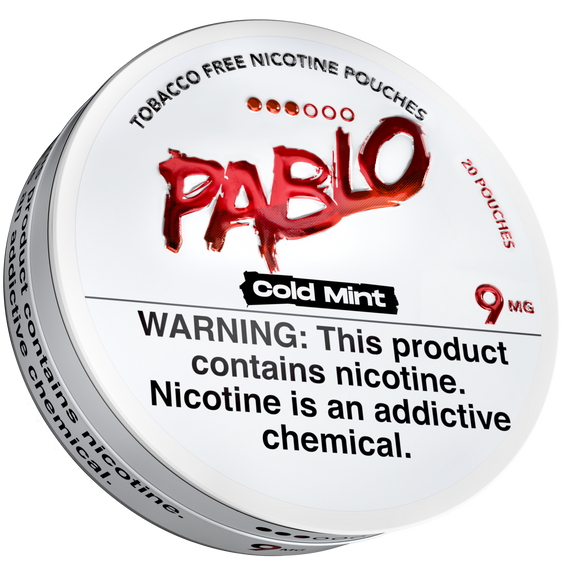 Pablo Nicotine Pouches Cold Mint - 5 Pack - 9mg