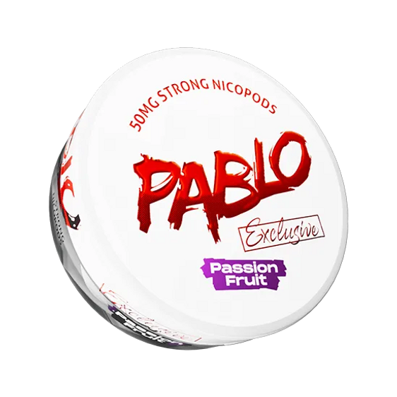 Pablo Nicotine Pouches Passion Fruit 30MG - 5 Pack