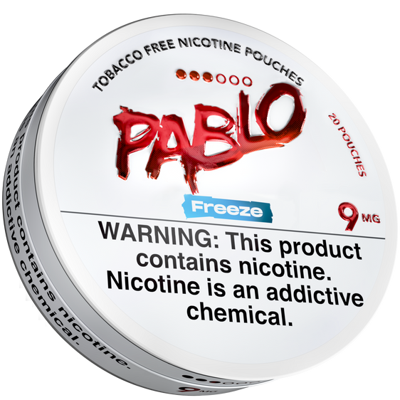 Pablo Nicotine Pouches Freeze - 5 Pack - 9mg