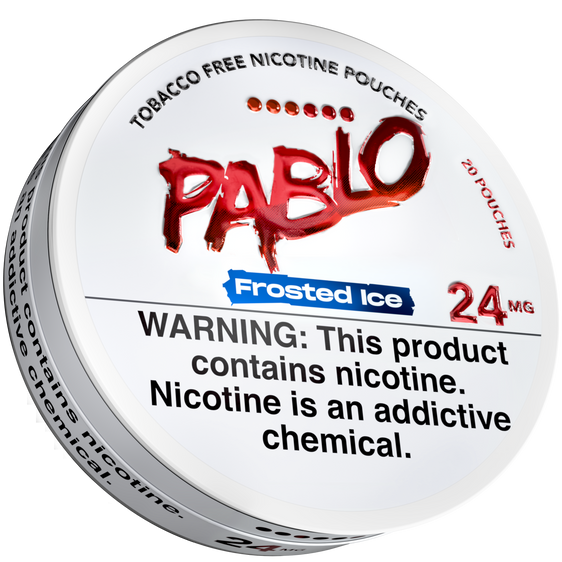 Pablo Nicotine Pouches Frosted Ice - 5 Pack - 24mg