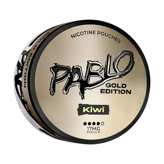 Pablo Nicotine Pouches Gold Edition Kiwi 17MG - 5 Pack