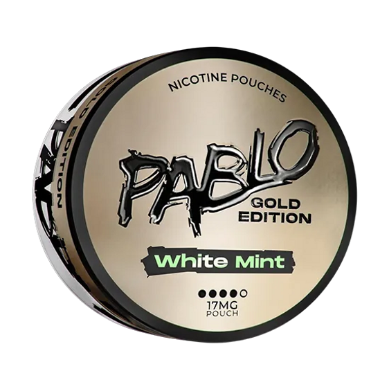 Pablo Nicotine Pouches Gold Edition White Mint 17MG