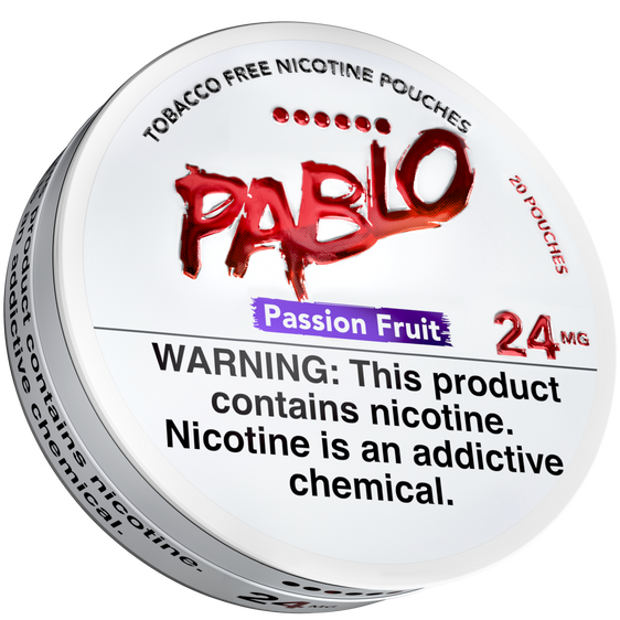 Pablo Nicotine Pouches Passion Fruit - 5 Pack - 24mg