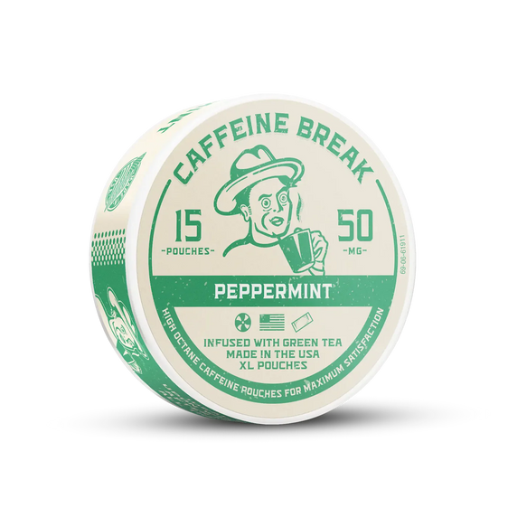 ALP Peppermint Caffeine Pouches - 5 Pack