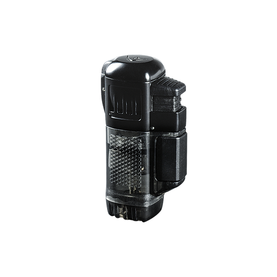 Vector Quadtank Quad Flame Lighter - Black Transparent