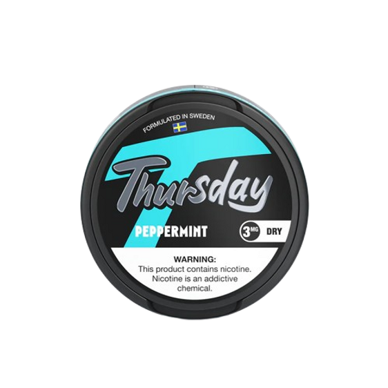 Thursday Nicotine Pouches Dry - Peppermint