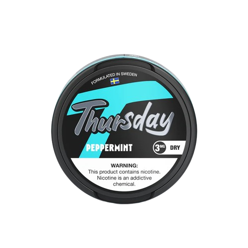 Thursday Nicotine Pouches Dry - Peppermint