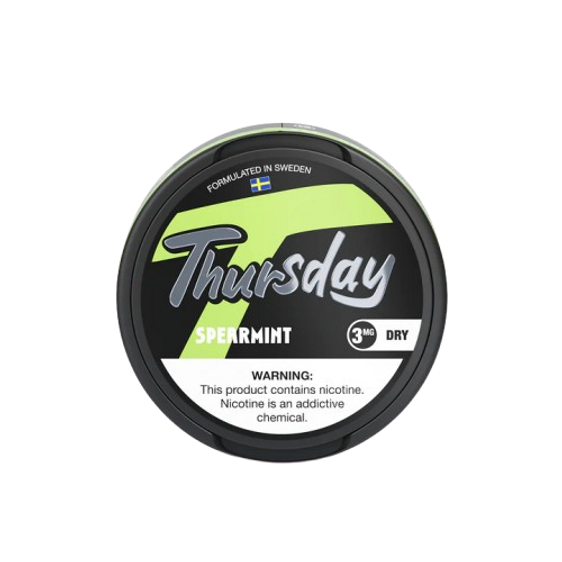 Thursday Nicotine Pouches Dry - Spearmint