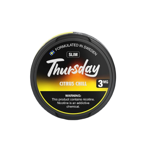 Thursday Nicotine Pouches Slim - Citrus Chill