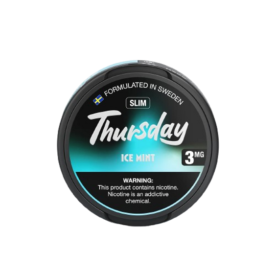 Thursday Nicotine Pouches Slim - Ice Mint