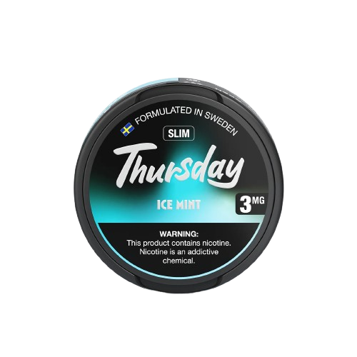 Thursday Nicotine Pouches Slim - Ice Mint