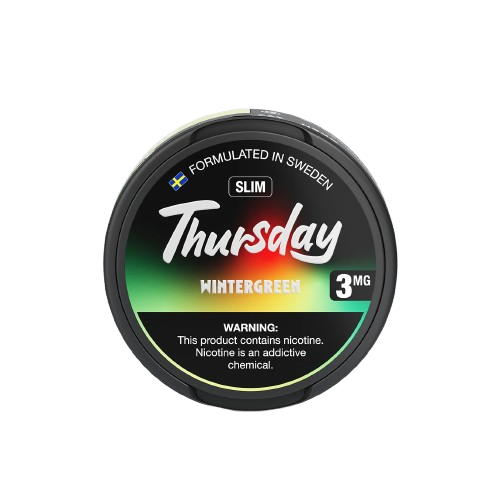 Thursday Nicotine Pouches Slim - Wintergreen