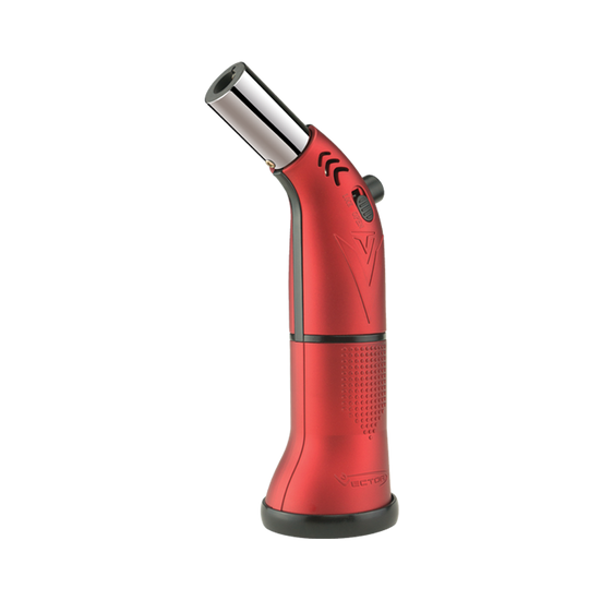 Vector Vectorch II Double Torch + Butane Refill - Red Rubber Matte