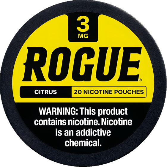 Rogue Citrus Nicotine Pouches (5 Pack) - 3mg