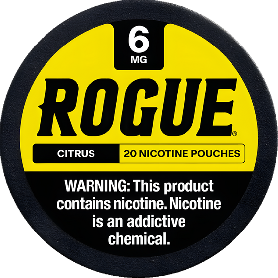 Rogue Citrus Nicotine Pouches (5 Pack)