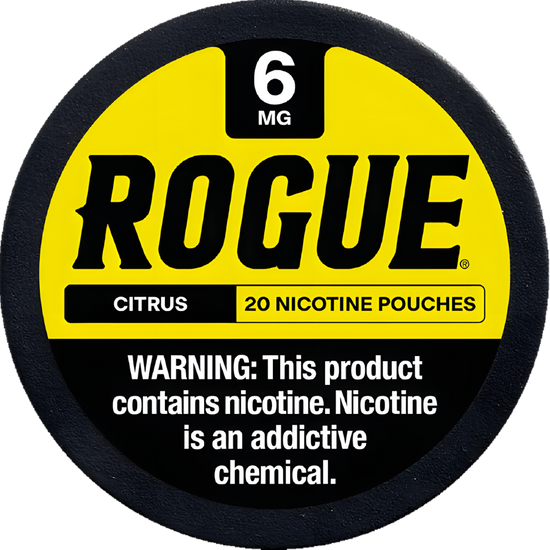 Rogue Citrus Nicotine Pouches (5 Pack)
