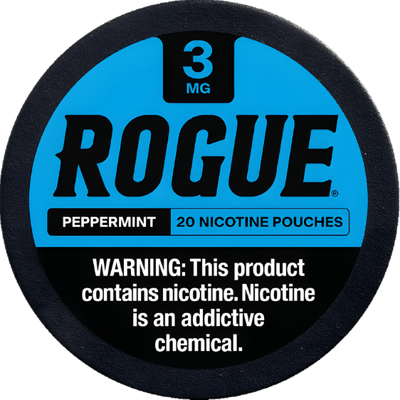 Rogue Peppermint Nicotine Pouches (5 Pack) - 3mg