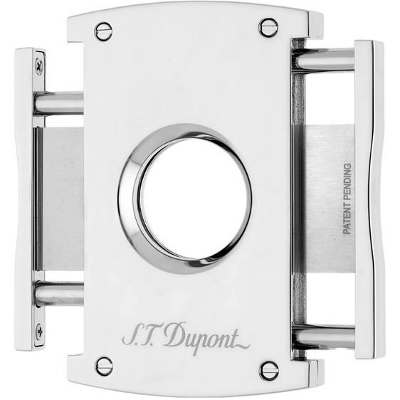 S.T. Dupont 2-in-1 Cigar Cutter & Stand – Chrome