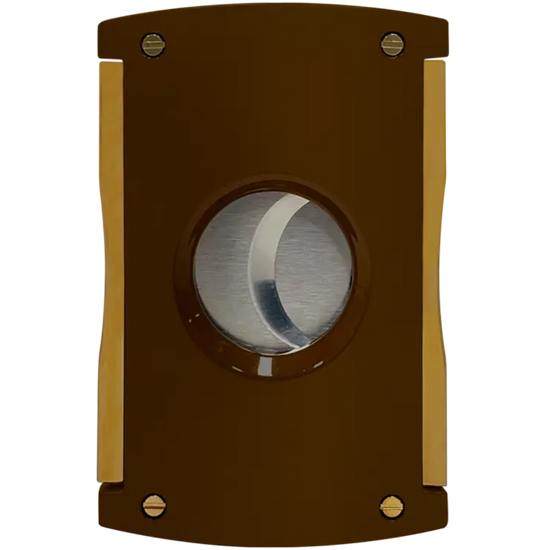 S.T. Dupont 2-in-1 Cigar Cutter & Stand – Shiny Brown