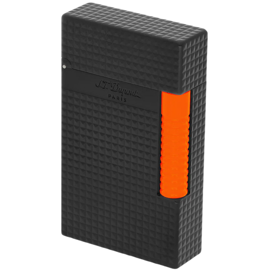 S.T. Dupont Le Grand Lighter – Black & Orange