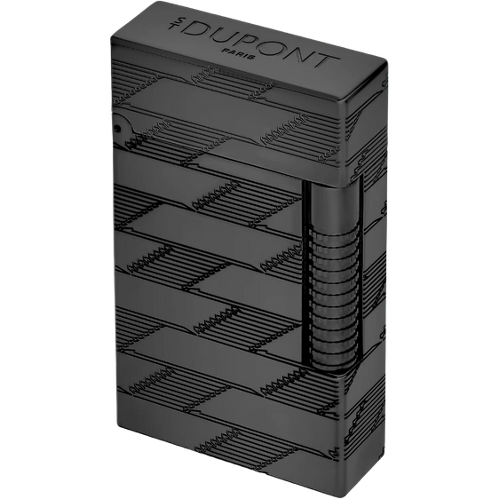 S.T. Dupont Le Grand Lighter – Monogram 1872 Black